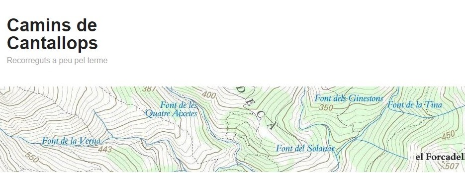 US CONVIDEM A DESCOBRIR EL NOSTRE POBLE